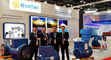 EvoTec英亚体育惊艳亮相2018中东迪拜电力展