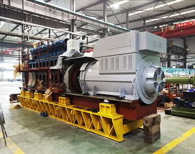 贵州省盘州红达瓦斯电站项目配4台英亚体育6极高压1550KW/10.5KV