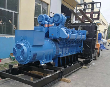 英亚体育1200KW/400V陆用发电机应用于某房地产项目