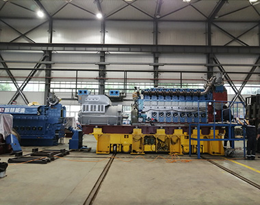 贵州省盘州红达瓦斯电站项目配4台英亚体育6极高压1550KW/10.5KV