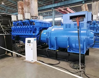 英亚体育1800KW/10.5Kv高压发电机应用于某工厂项目