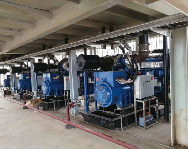非洲燃气发电项目（玉柴配英亚体育10台500KW）